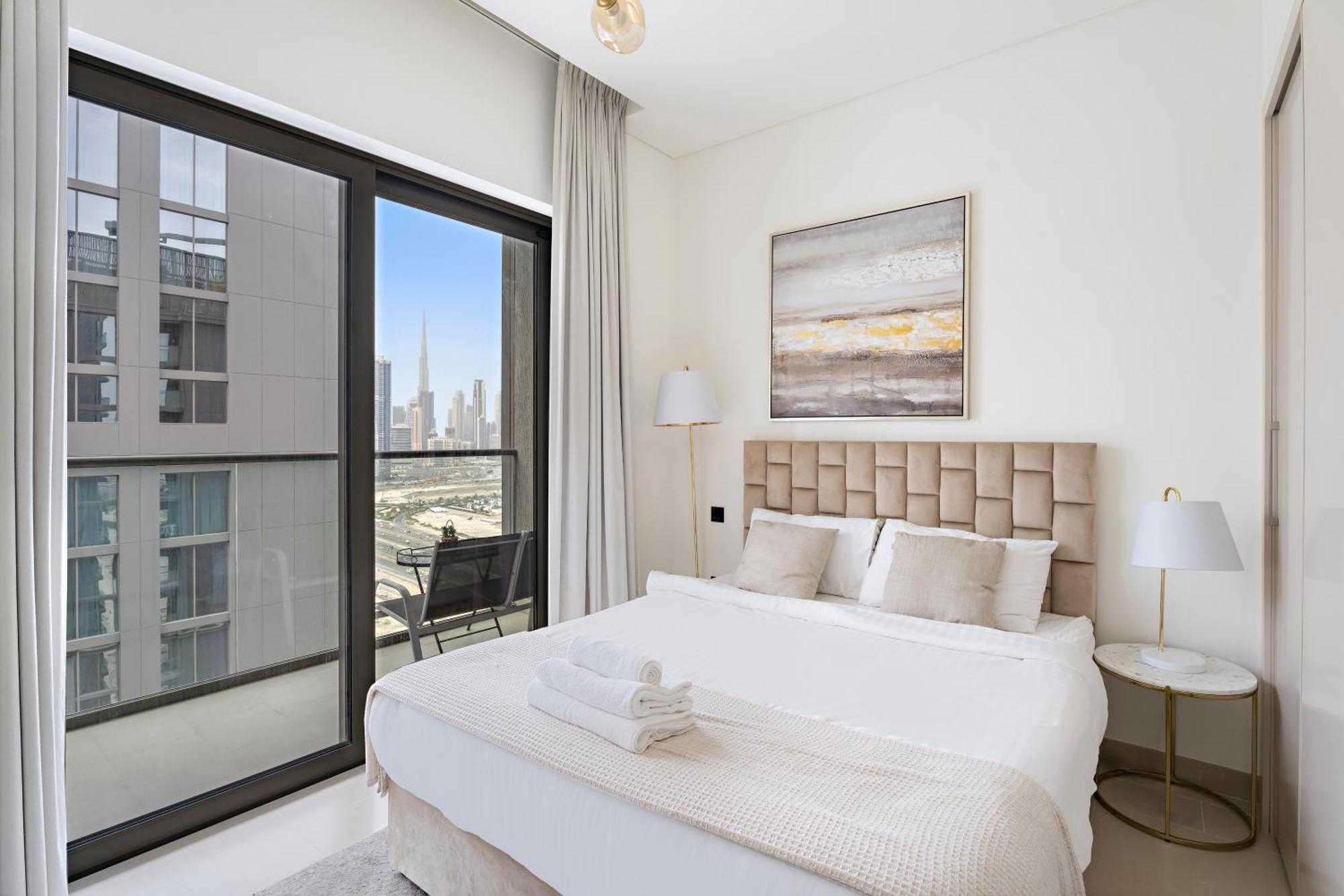 Beautiful 2 Bedroom Next To Business Bay - Sobha Creek Vista Dubai Exterior photo