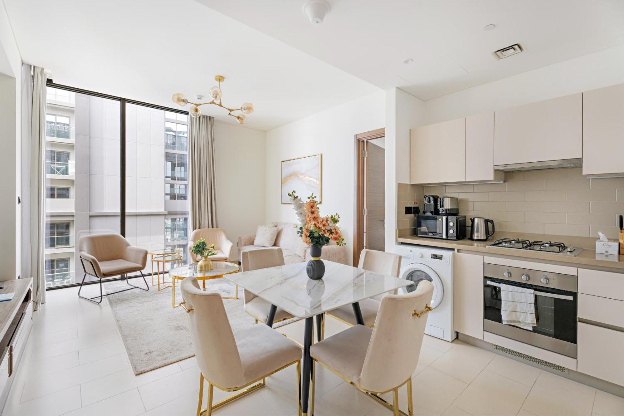 Beautiful 2 Bedroom Next To Business Bay - Sobha Creek Vista Dubai Exterior photo