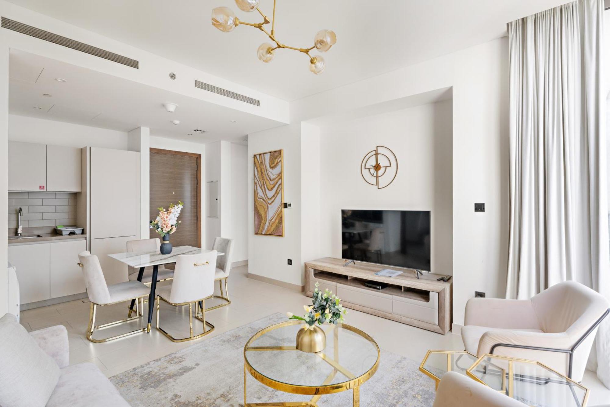 Beautiful 2 Bedroom Next To Business Bay - Sobha Creek Vista Dubai Exterior photo